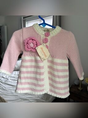Huggalugs Knit Baby Cardigan